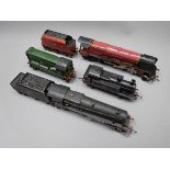 Hornby/Tri-ang 'OO' gauge: four locomotives comprising Duchess Class 4-6-2 'Duchess of Sutherland'