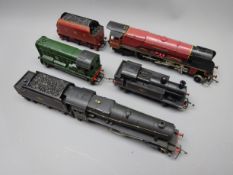 Hornby/Tri-ang 'OO' gauge: four locomotives comprising Duchess Class 4-6-2 'Duchess of Sutherland'