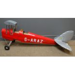 Giant scale Super Tiger Moth Radio Controlled aircraft,