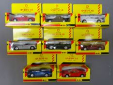Shell Sportscar Collection of die-cast models,