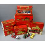 Seven Matchbox Models of Yesteryear Special Edition die-cast models: YS-9, YS-16, YS-38, YS-39,