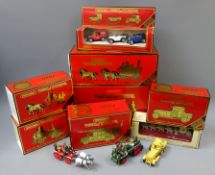 Seven Matchbox Models of Yesteryear Special Edition die-cast models: YS-9, YS-16, YS-38, YS-39,