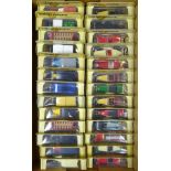 Twenty-six Matchbox Models of Yesteryear including promotional and vintage vehicles,