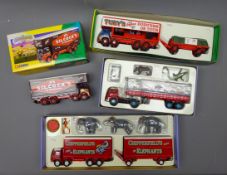 Corgi Classics 'Showmans' Range: Silcock's Foden Closed Pole Truck, Tuby's Foden S21,