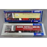 Corgi CC12215 1/50 scale J R Harding Scania Series 4 Fridge Trailer, Ltd.ed.984/2600.