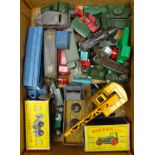 Ten Matchbox 1-75 Series military vehicles, two Matchbox King Size models K-9 and K-10,