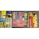 Matchbox M-2 Motorway Set with four vehicles, boxed with separately boxed power pack,