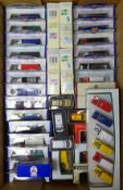Twenty-three Oxford Die-Cast Company models of promotional and other vehicles and seventeen