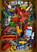 Various makers unboxed and playworn die-cast models including Corgi Saints Volvo P1800,
