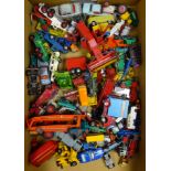 Various makers unboxed and playworn die-cast models including Corgi Saints Volvo P1800,