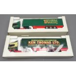 Two Eligor 1/43 scale die-cast articulated lorries 'Taylors of Martley' & 'Ken Thomas',