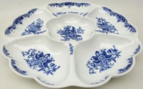 Royal Worcester Hanbury pattern Hors d'oeuvre's dish,