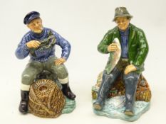 Two Royal Doulton figures 'A Good Catch' & 'The Lobster Man' (2)