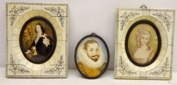 Portraits of Gentleman and a Lady,