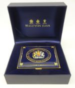 Halcyon Days Diamond Jubilee enamel box,