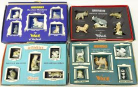 Four boxed sets of Wade Whimsies comprising no. 6 Polar Set, No.