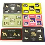 Six boxed sets of Wade Whimsies comprising a set of no. 7 Pedigree Dogs, No.