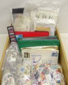 Quantity of Great British stamps including; FDCs in two albums, seahorse,