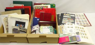 Large quantity of Great British and World stamps in seventeen albums,
