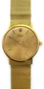 Rolex Cellini 18ct gold wristwatch no. 386368, hallmarked with original box, approx 55.