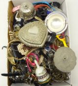 Collection of costume jewellery, wrist watches including Seiko, Lorus,