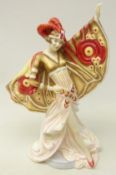 Royal Doulton Prestige limited edition figure 'Painted Lady' from the Butterfly Ladies Collection,