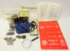 Small quantity of Great British and World coinage,
