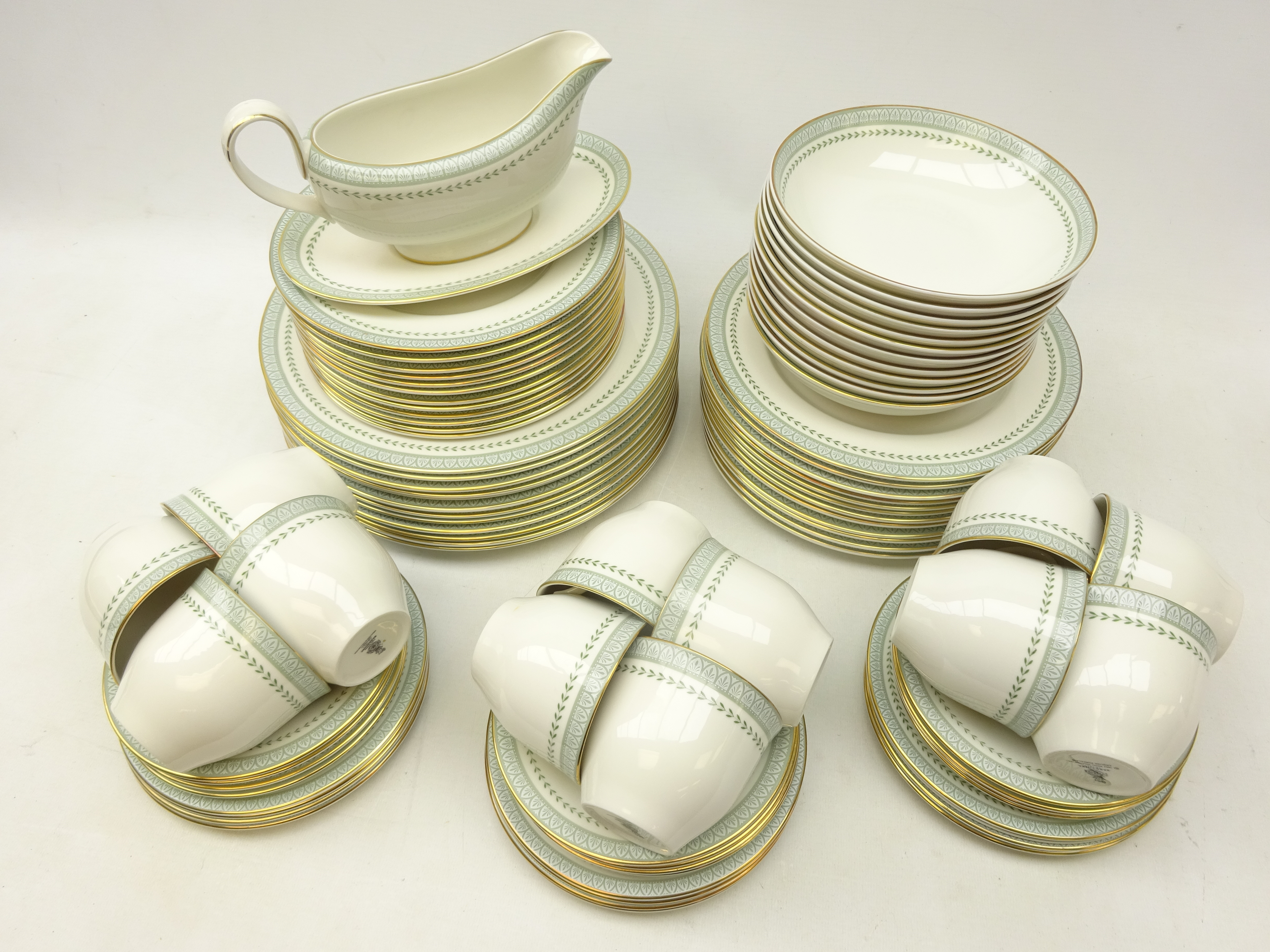 Royal Doulton 'Berkshire' pattern tea and dinnerware for twelve persons comprising; dinner,