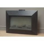 Superwarm wall mounted fire SEWMF1, W77cm,