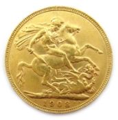 1908 gold sovereign Condition Report <a href='//www.davidduggleby.