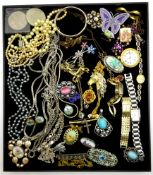 Hallmarked silver hinged bangle, enamel pendants, silver chain necklace, bracelet,