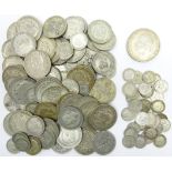 Over 900 grams of pre 1947 Great British silver coins including; King George V 1935 crown,