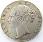 Great British Queen Victoria 1844 crown,