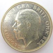 Great British King George V 1927 proof florin,