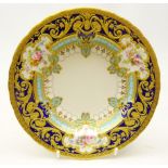 Royal Crown Derby dessert bowl from the Judge Elbert Henry Gary service, circa 1909,