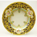 Royal Crown Derby dessert bowl from the Judge Elbert Henry Gary service, circa 1909,