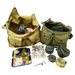Collection of Fly Fishing Tackle including Reels: Orvis Battenkill Large Arbour lll,