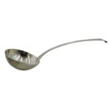 George III silver ladle, Old English pattern by James Hewitt, Edinburgh 1783, approx 6.