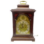 George lll mahogany bracket clock, 24.