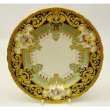 Royal Crown Derby side plate from the Judge Elbert Henry Gary service, circa 1909,