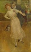 Rudolf Rössler (Austrian 1864-1934): Dancing Couple,