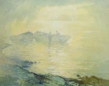 Robert Leslie Howey (British 1900-1981): Early Morning Runswick Bay,
