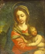 Italian School (17th Century): Madonna and Child,
