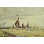 Frank Henry Mason (Staithes Group 1876-1965): 'Volendam', watercolour signed titled and dated '99,