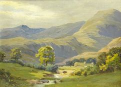 H W***gley (Early 20th century): Lake District scene,