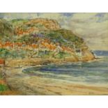 Rowland Henry Hill (Staithes Group 1873-1952): Runswick Bay,