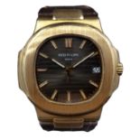 Patek Philippe Nautilus 18ct rose gold automatic wristwatch, model 5711/R1 serial number 3645938,