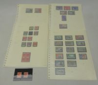 Gilbert & Ellice Islands mint and used stamps including; George V 'War Tax' overprint block of four,