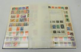 Collection of South American stamps including; Costa Rica, Chile, Colombia, Brazil, Peru etc,