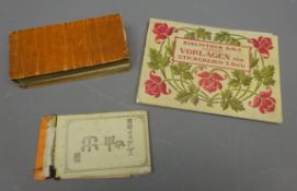 Two early 20th century Japanese Design books with studies for figures, flowers,